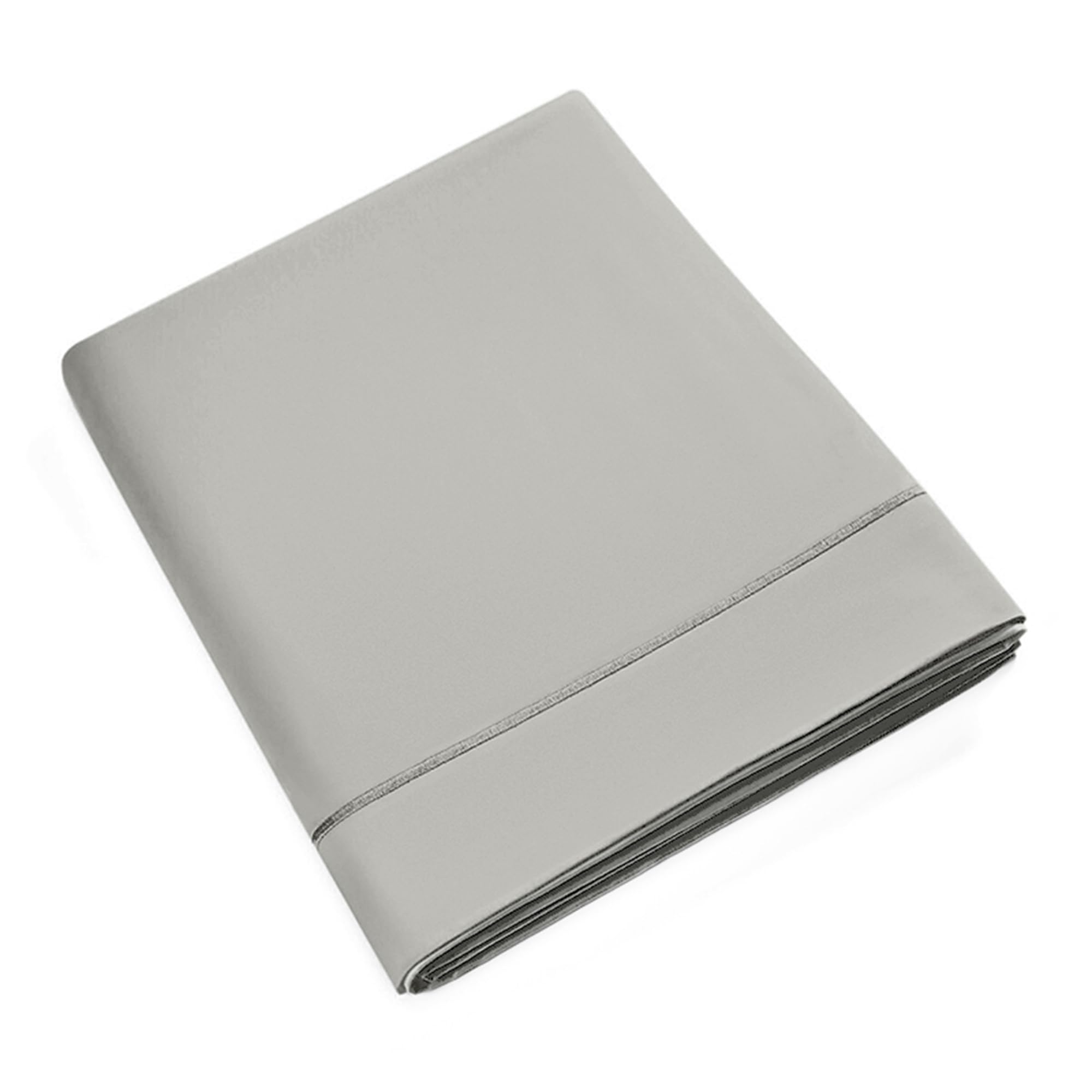 Drap Plat Percale de Coton peigné Julian Toutes Dimensions Coton Pur (Perle, Drap Plat 240 x 300 cm lit 2 Places)