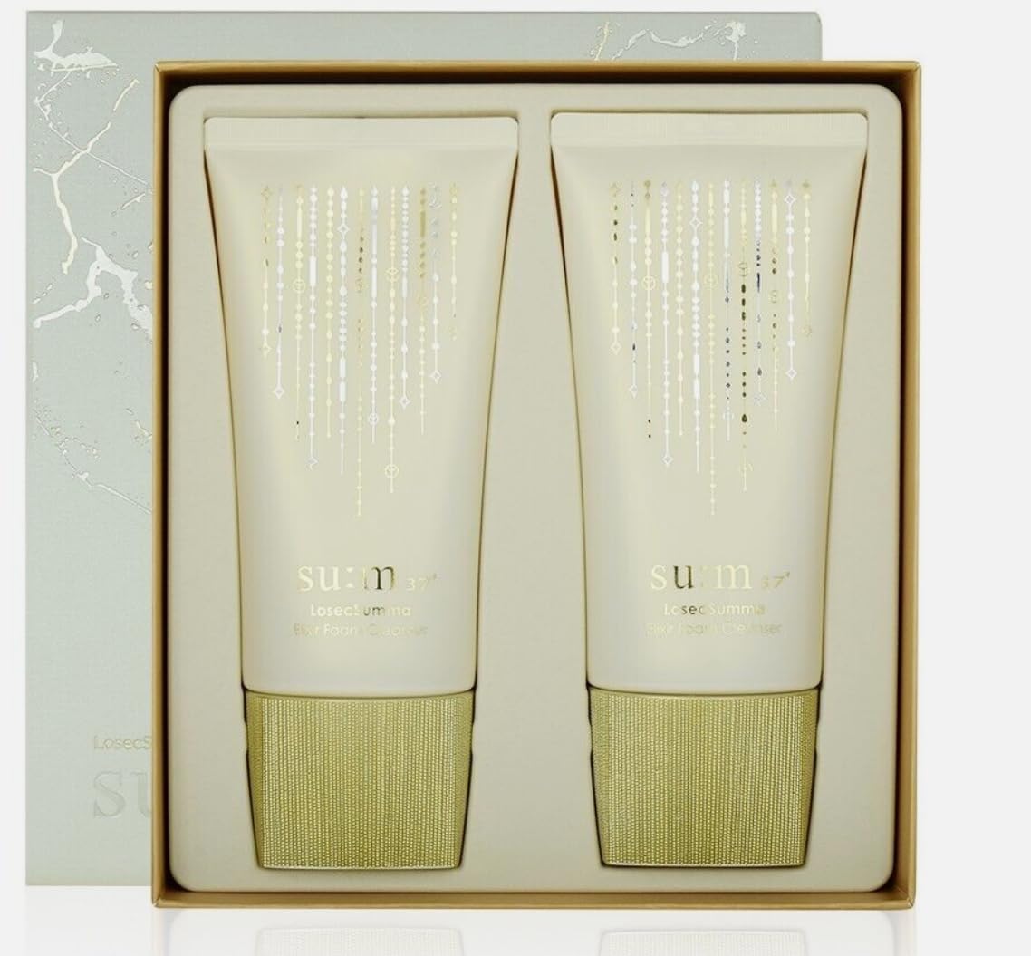 Su;m37 Korea Losec Summa Elixir Facial Foam Cleanser 150ml x 2 Set