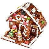Lebkuchen Hexenhaus - Bastelspass für die ganze Familie. Unser Lebkuchen-Hexen-Häuschen von Haribo zum Selberbasteln mit einer Extra 200g an Schokotalern gehört zu Weihnachten wie die Geschenke am Heiligen Abend. Netto Gewicht 700g. €13,59/kg