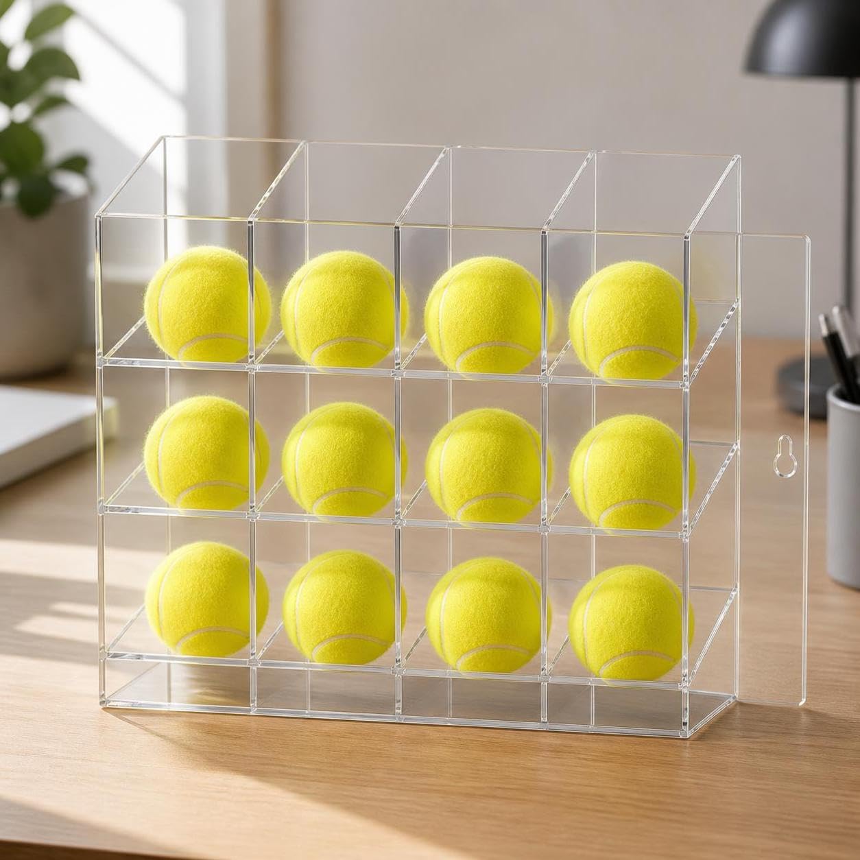 Vitrina Pelotas , Acrílica Cuadrada , Size to 1