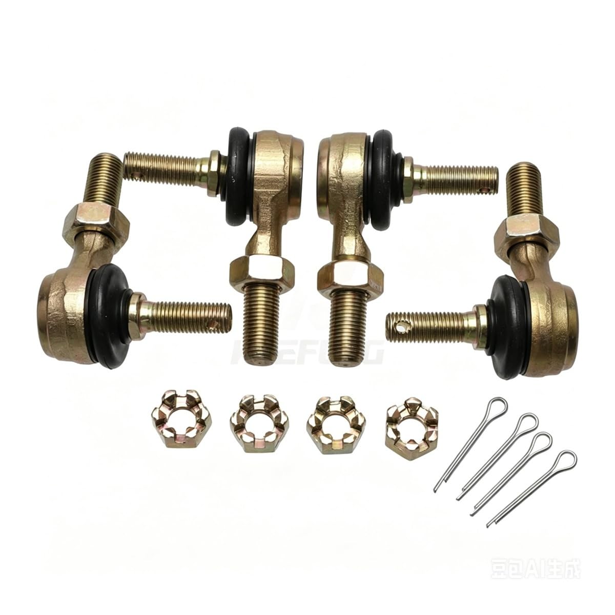 Rotule D'extrémité De Biellette Direction Vélo Quad, Adaptée Au Buggy Go Kart M10