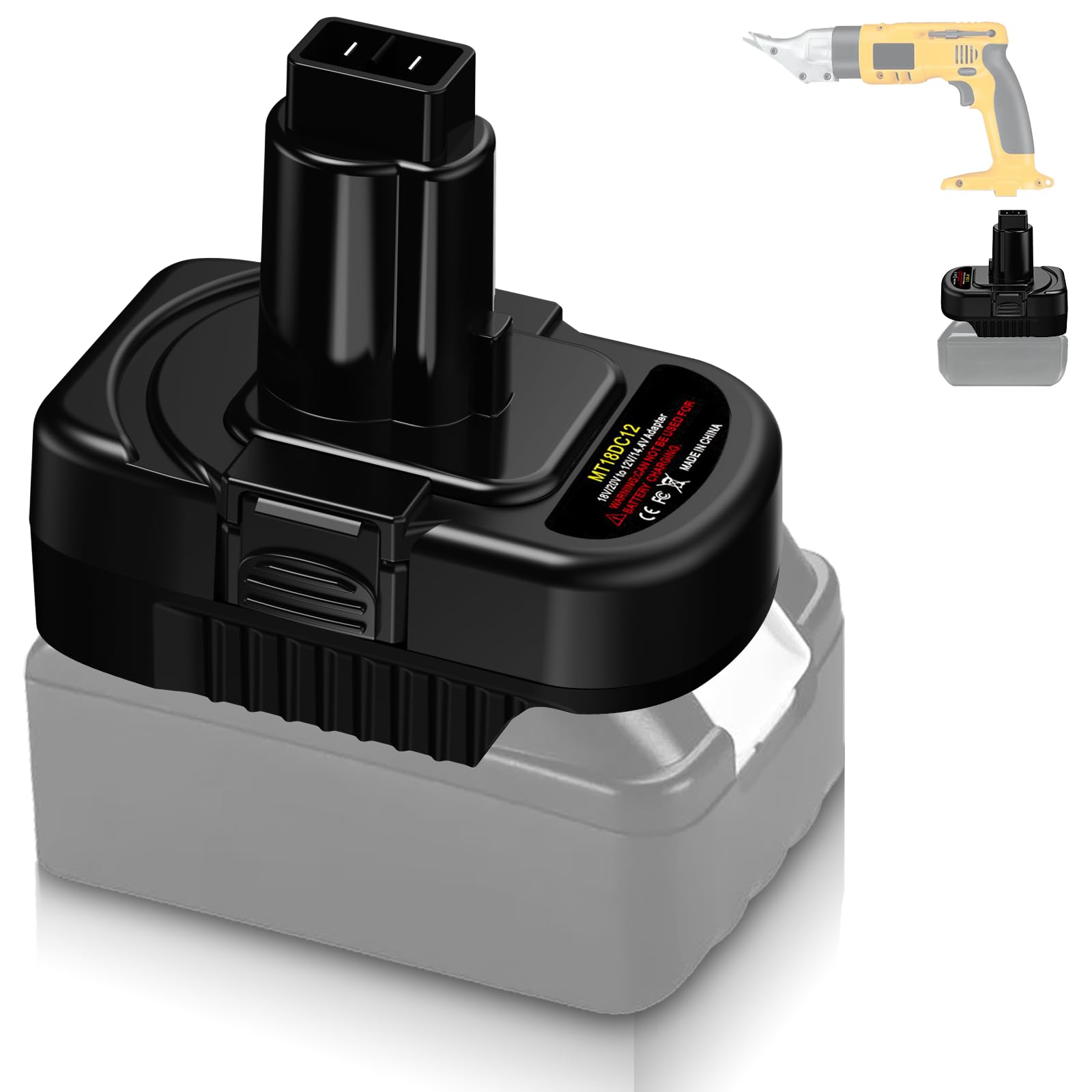 20v Battery 18v Xrp Dewalt 18v Adapter To 20v Battery Adapter For Dewalt  12V Ni-Mh