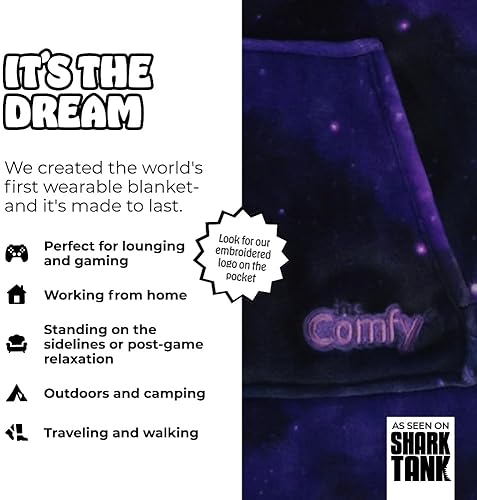 Miniatura 10 de THE COMFY Dream Long  Manta de microfibra ligera de gran tamaño hasta el suelo, vista en Shark Tank, talla única