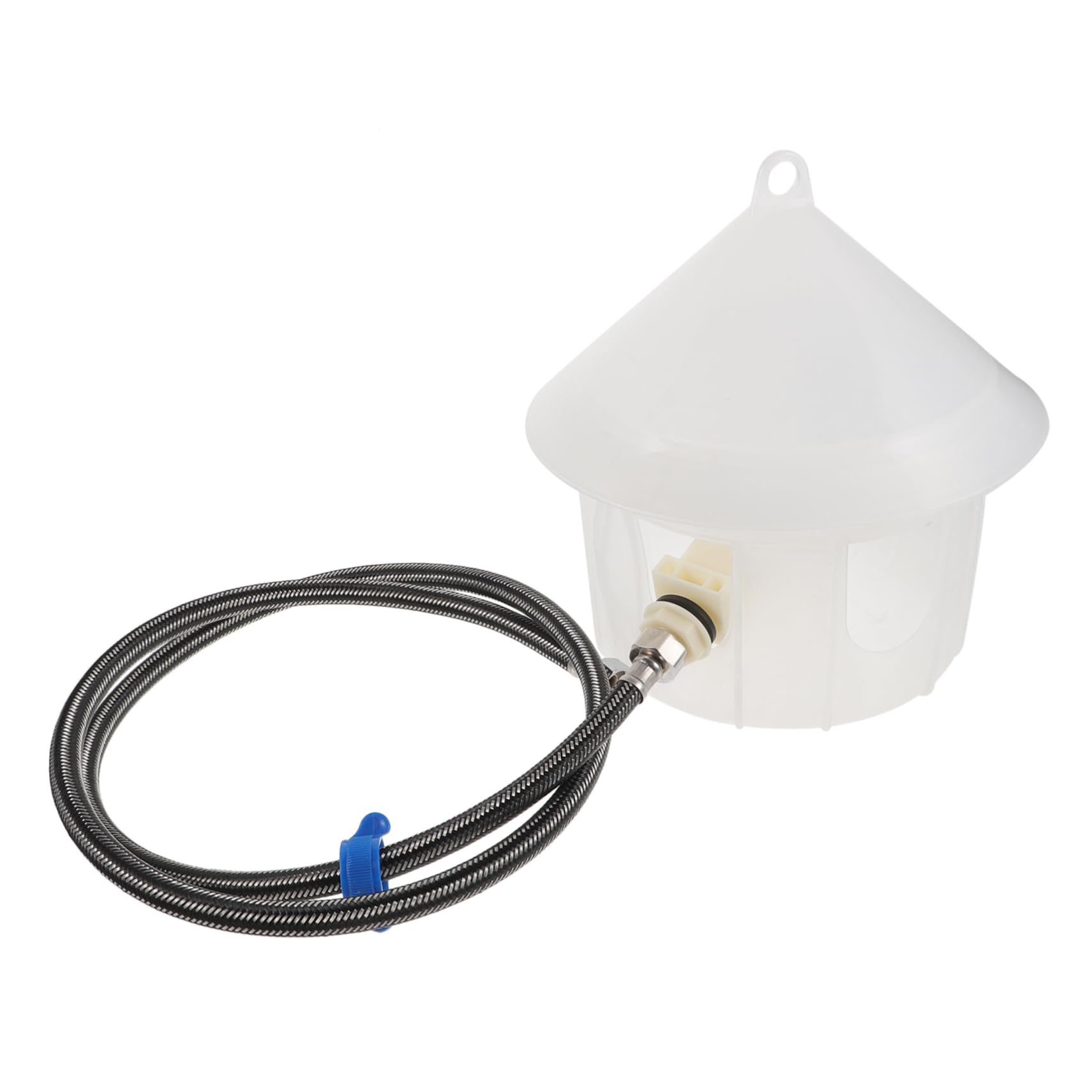 Mipcase Dispenser di Acqua Automatico per Piccioni e Pollame in Plastica, Facile da Pulire e Fissabile alle Gabbie, per Alimentare Uccelli, Quaglie e Altri Volatili