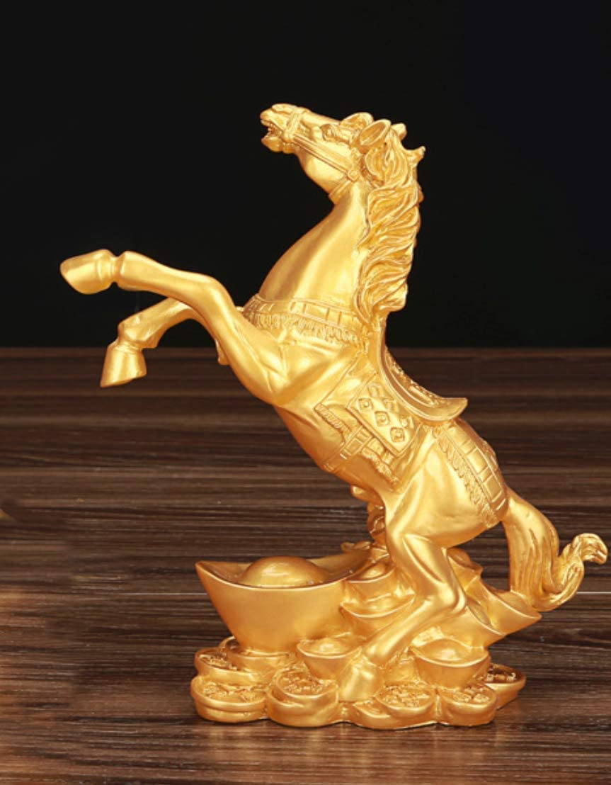 Amazon.co.jp: 風水グッズ 馬 金運 開運 お守り 風水 樹脂製