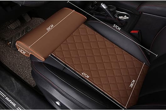 Car seat Extender Cushion Leg Support Pillow,Car seat leg support,Extended Seat Cushions,Leg Support Pillow Extended Auto,Chair Leg Extender Comfortable,for Cars Buses,Blackred-Longstrip