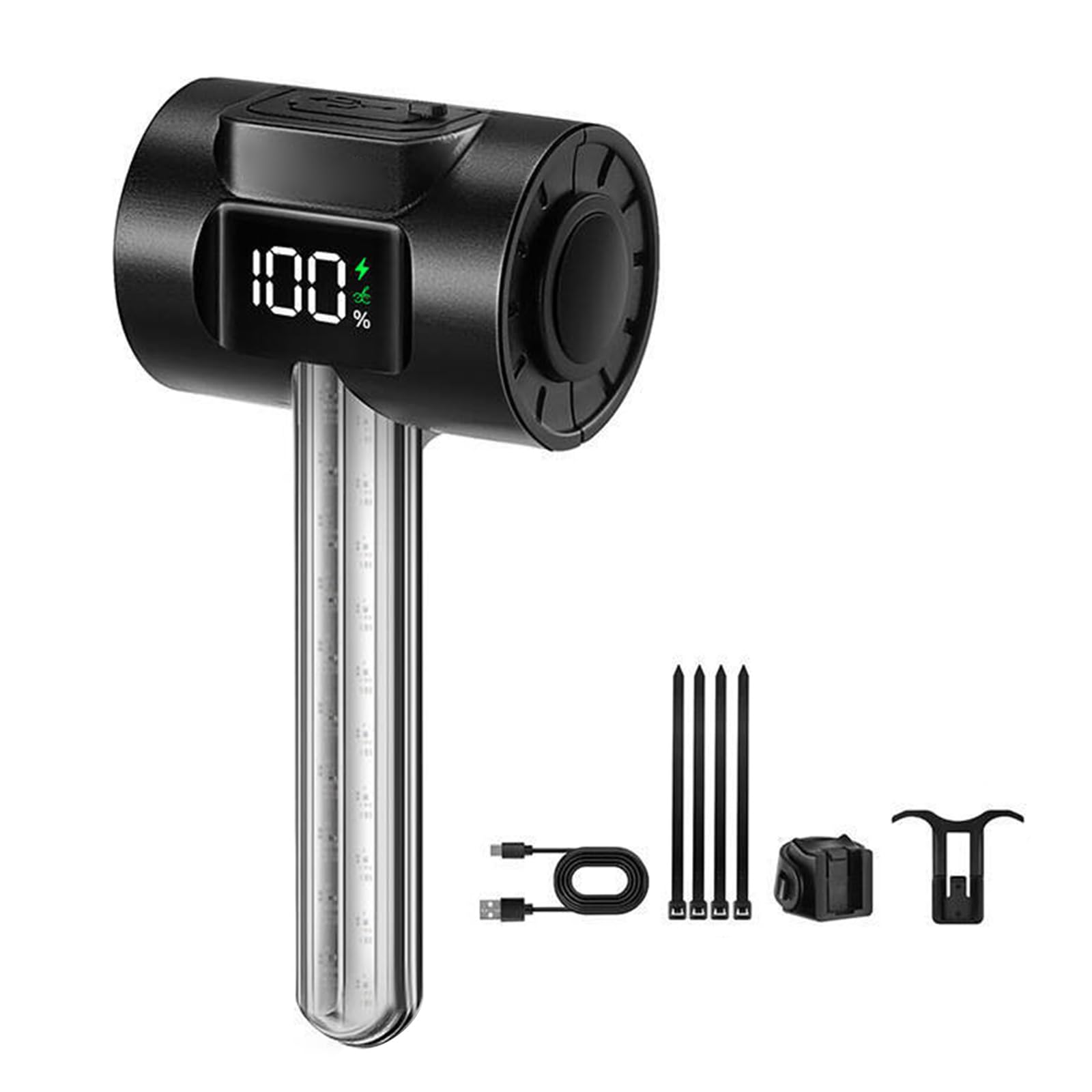 Colorful LED Bikes Tail Light Rechargeable Night Tail Lamp Flashing Light for Cycling