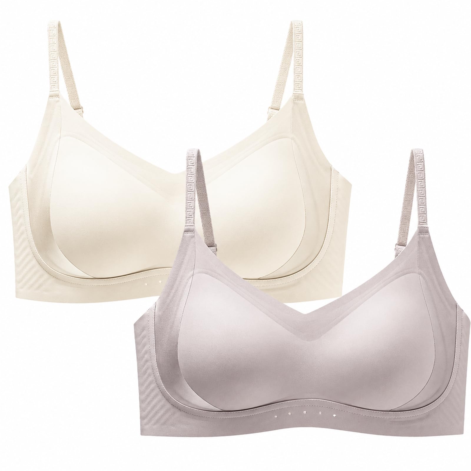 Reggiseno da donna senza ferretto senza cuciture invisibile t-shirt