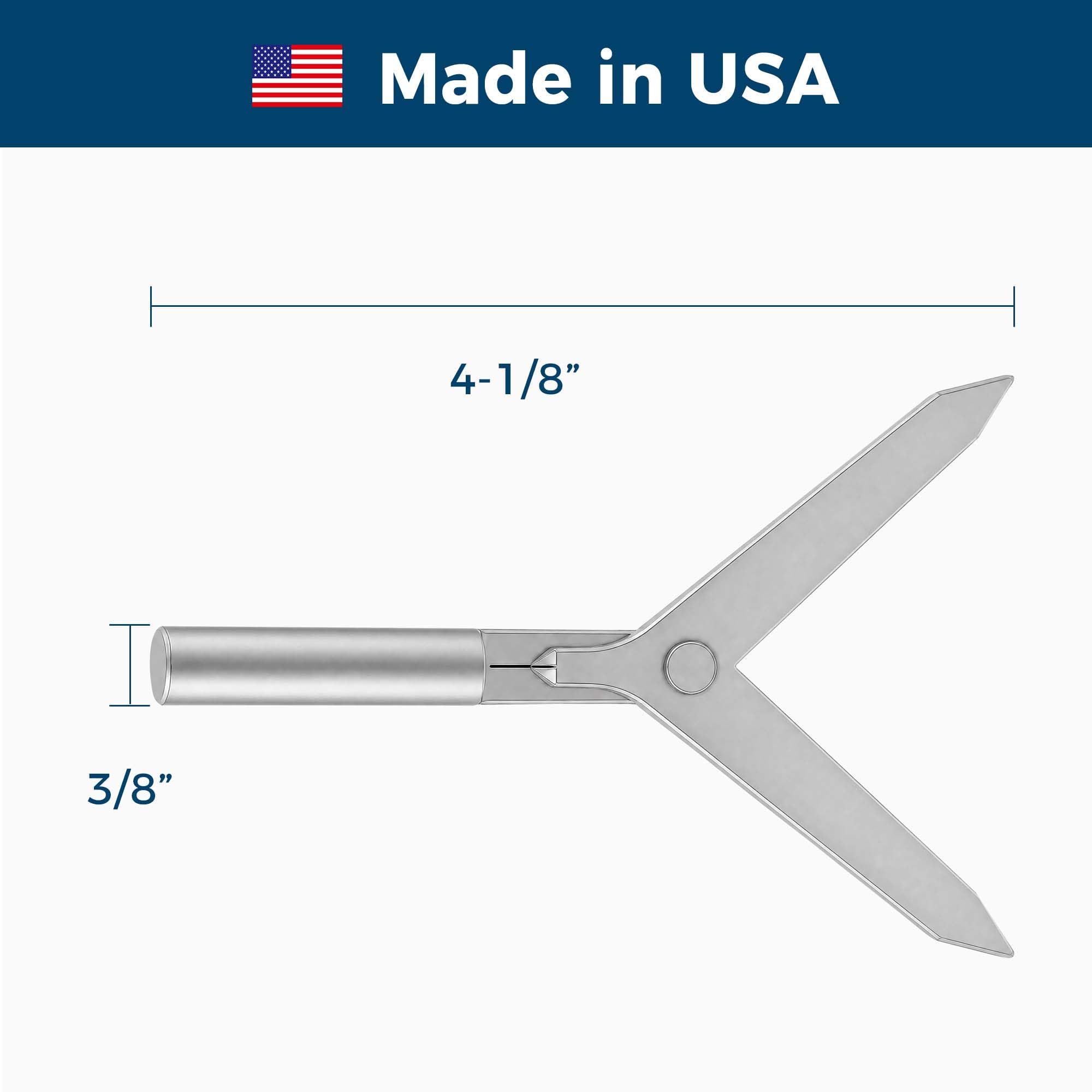 PEC Tools Round Bar Center Finder, MADE IN USA — Amazon image 2