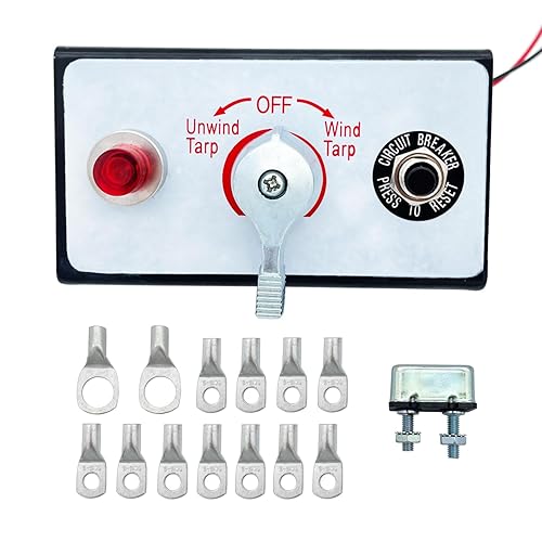 Kit de interruptor giratorio de motor de lona que reemplaza a ATPRS1 5540710 9421-12 VDC 50 amperios