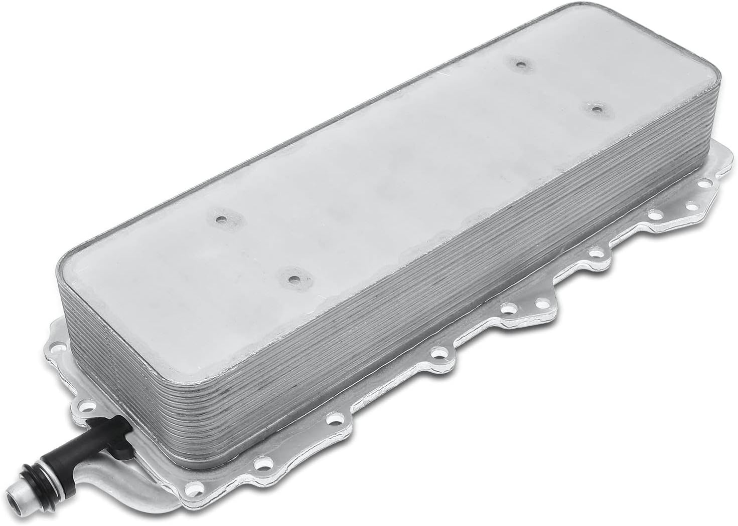 A-Premium Engine Oil Cooler Compatible with Land Rover Range Rover Sport/Velar, Defender 90/110/130 & Jaguar F-Pace, XE, XFR, XJ, XKR, 2014-2024, 5.0L