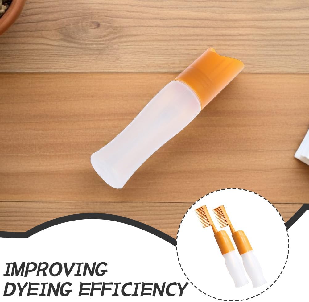 Cabilock Root Comb Applicator Bottle Brush 8pcs for Hair Coloring