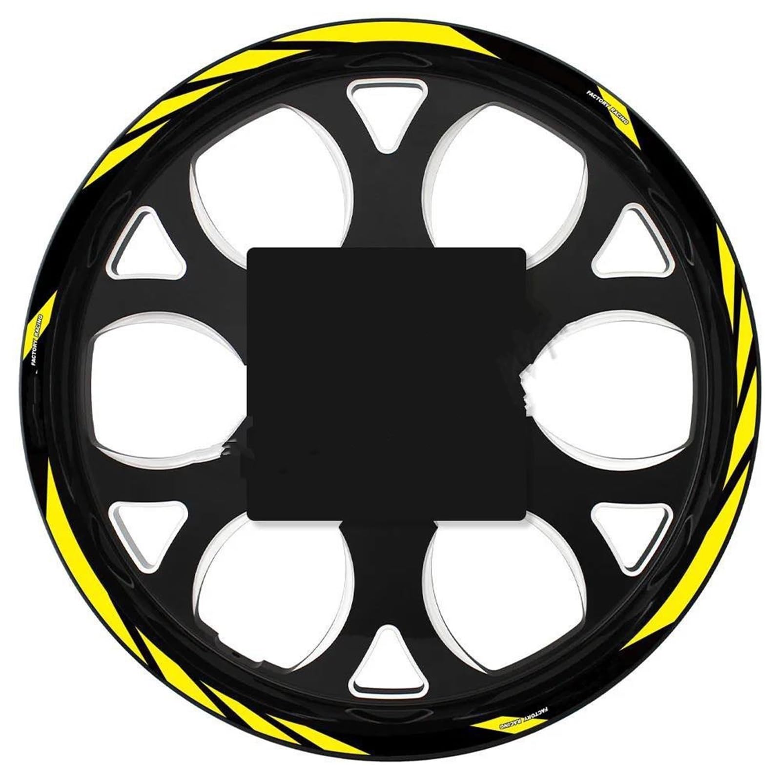 Motorcycle Reflective Wheel Stripe Sticker Set Waterproof Rim Decals for CBR 650R 600 RR 1000RR 650F 500R