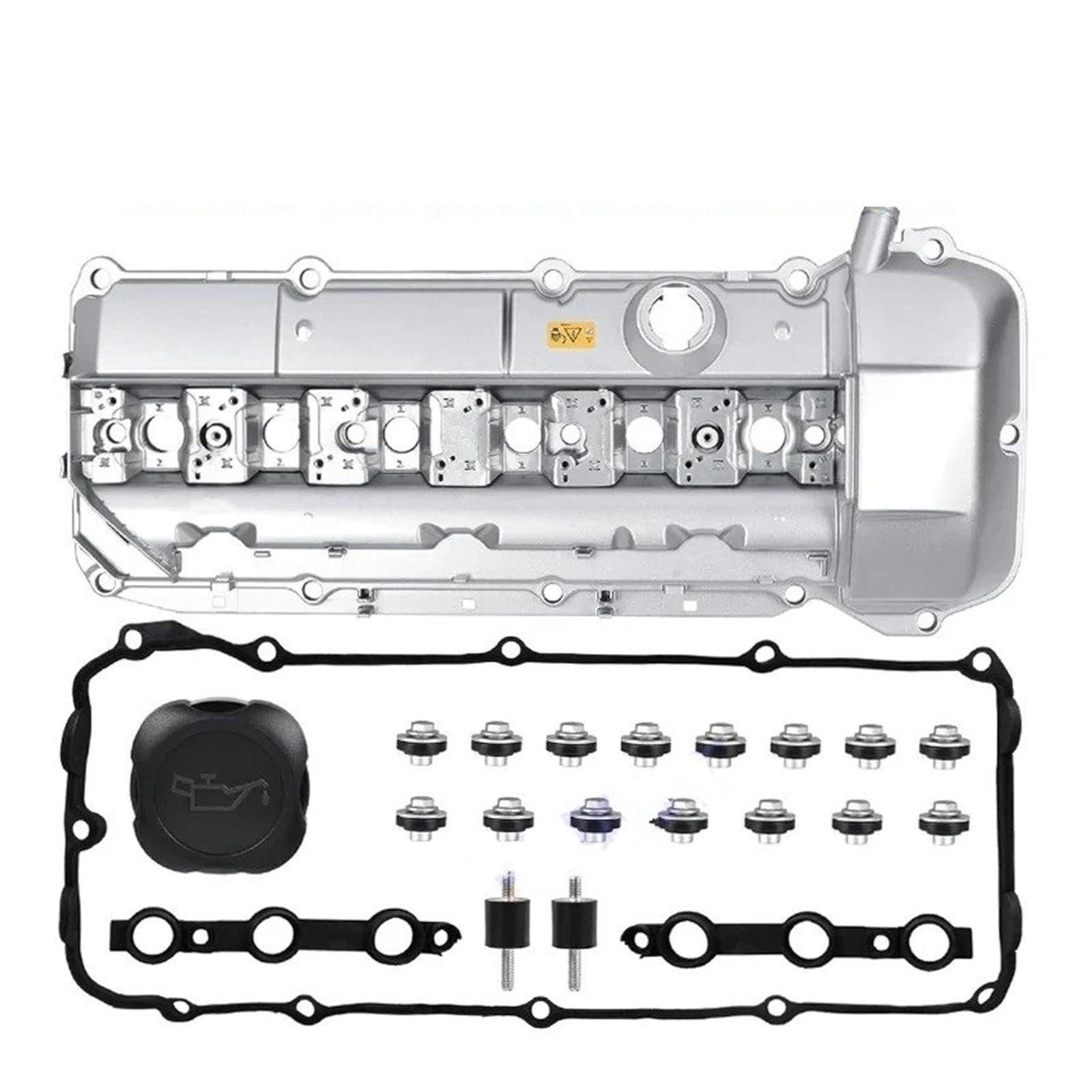 Junta Tapa Válvula Cubierta De Válvula Aluminio 11121432928 1998-08/2002 Para Z3 323i 325i 328i 330i 525i 528i 530i X5 2.5L 2.8L 3.0L M52 M54