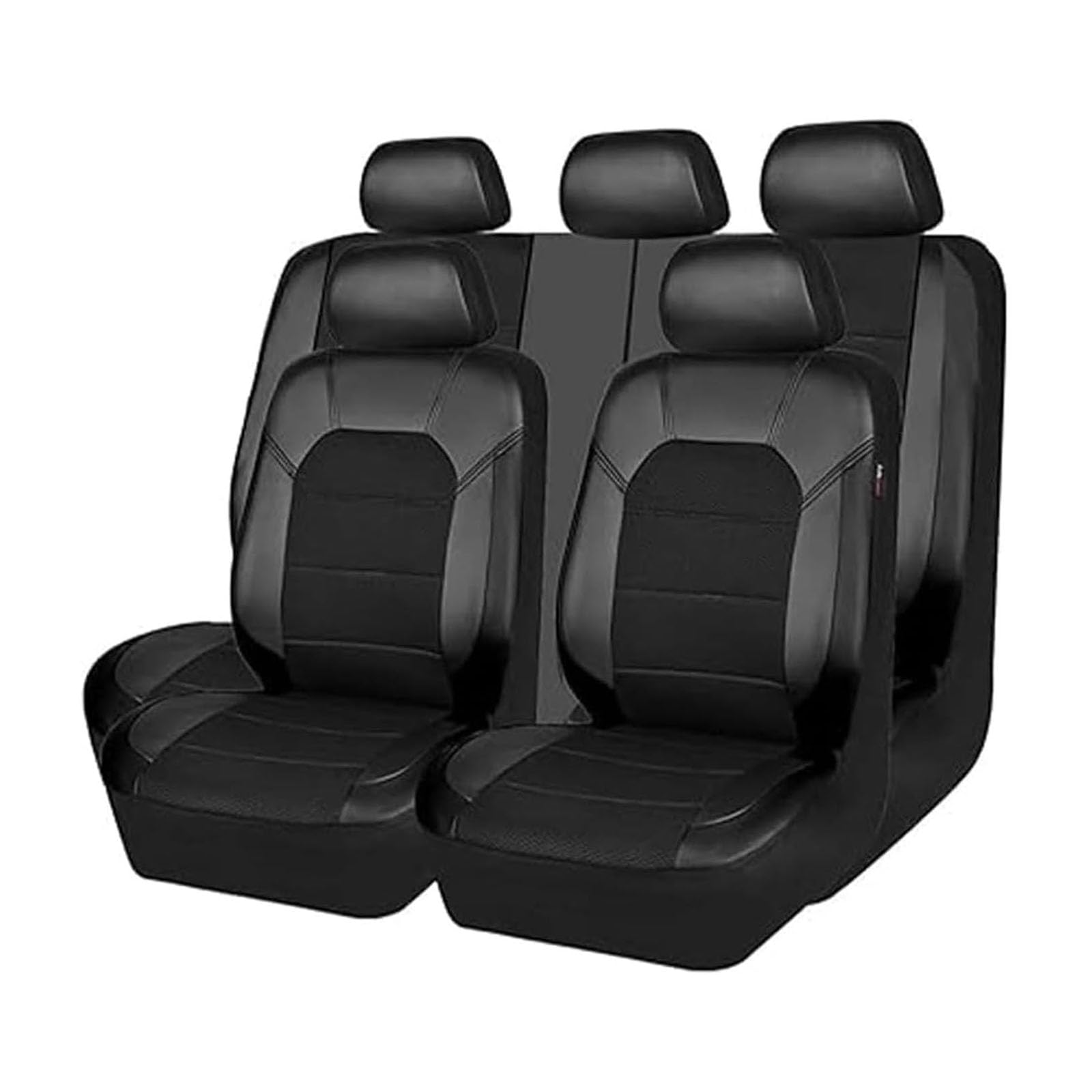 Lfsyyd A/Black Cr Set Covers For Set Tec 5F 2016 2017 2018 2019 2020 2021 2022 2023 2024, Cr Lether Set Cover Sets Front Rer Brethble Removble Wterproof Esy To Instll Ccessories,