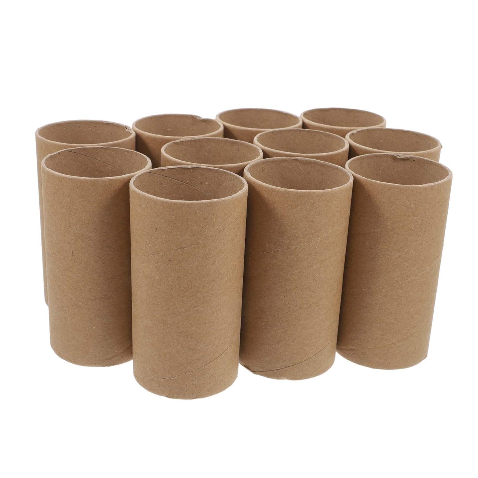 Hemobllo Tubo De Cartón Artesanal Para Manualidades 30 Piezas Color Natural Diámetro 5,2 Cm Niños Materiales Creativos Uso Escolar Bricolaje Jardín Infantil Pintura