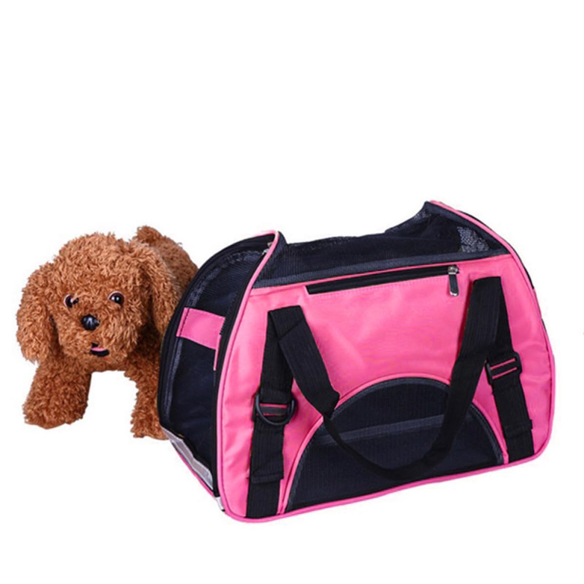 Paquet de transport pliable pour chien et chat en tissu Oxford respirant