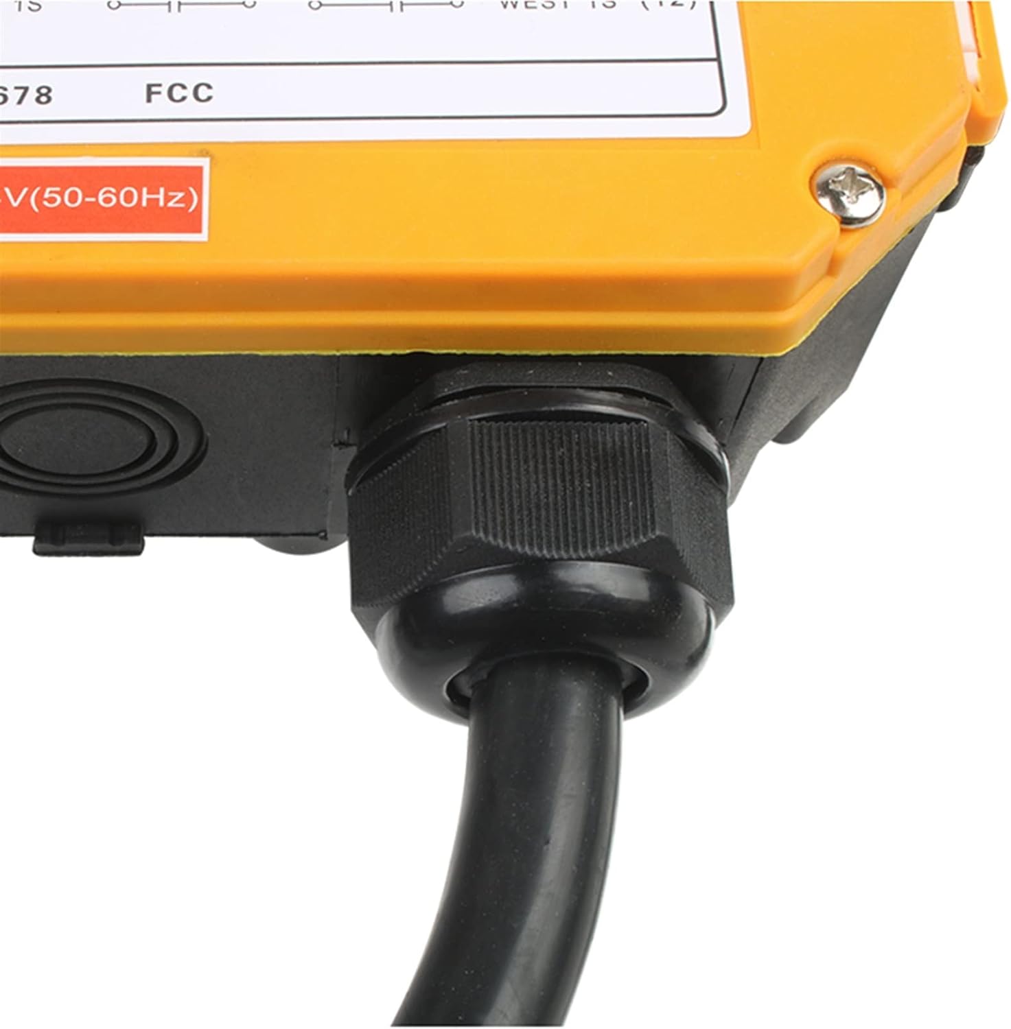 Dual Speed F24-12D Crane Driving Industrial Wireless Remote Control Crane Single Speed F24-12S 24V 48V 220V 380V with Emergency(F24-12S,UHF 868Mhz-DC 36V)