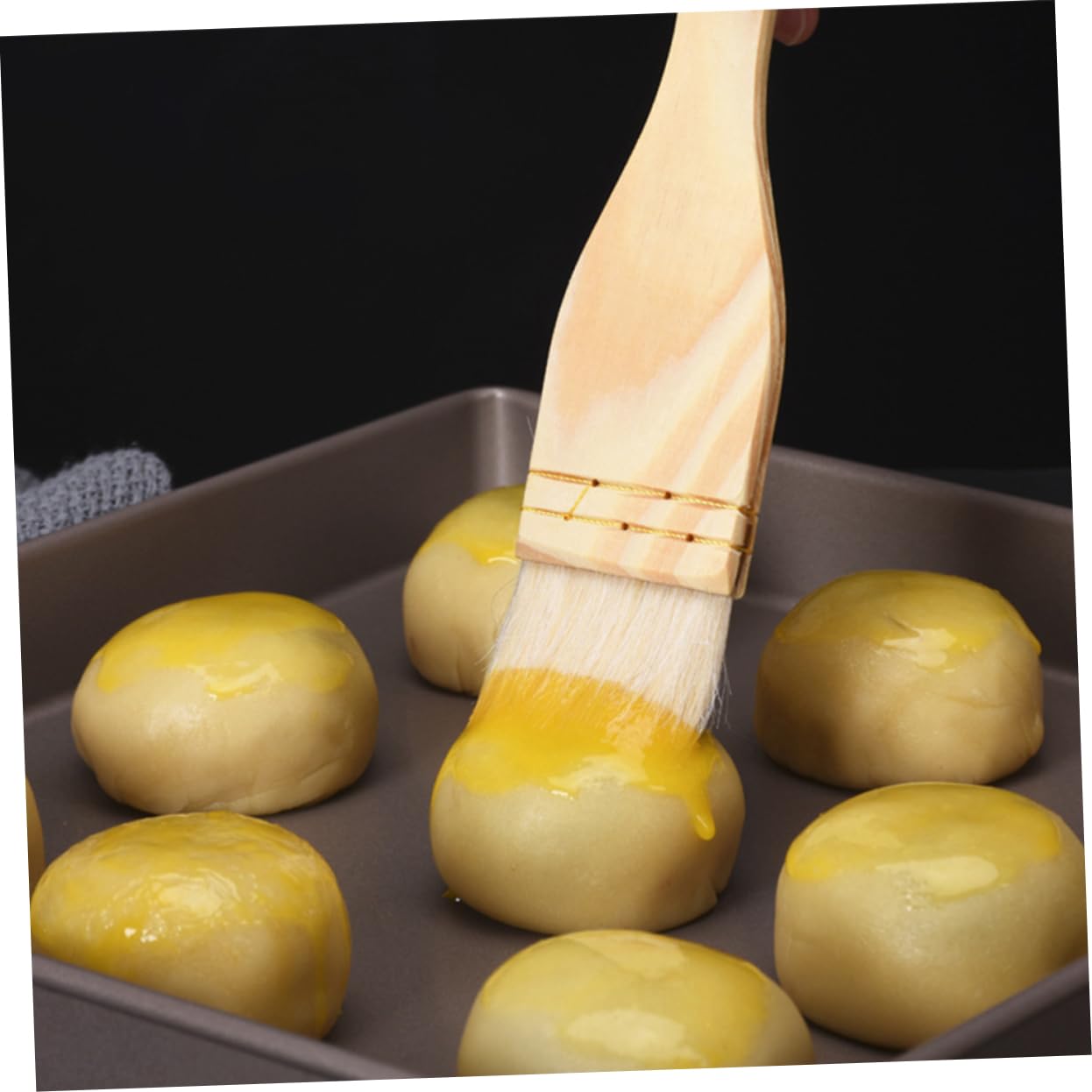 YARNOW 9pièces Pinceaux Multi-usages pour Barbecue Pâtisserie Et Cuisine Brosse à Huile pour Sauces Et Glaçages Outils Pratiques pour Griller Et Cuire