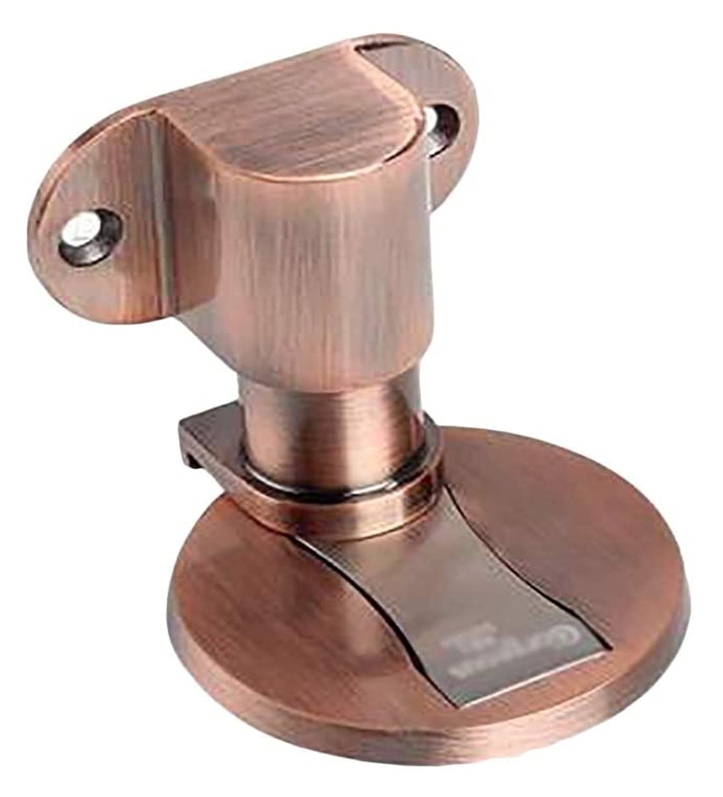 Nvsfzgiyg Red Bronze Door Stops Adjustable Invisible Suction Bedroom Bathroom Stop Anti-Collision Doorstop Device Magnetic