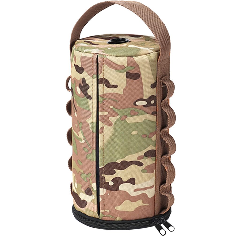 INOOMP Outdoor Portable Tissue Holder Hanging Strap Multi-Functional Paper Towel Storage Bag for Camping Kitchen and Living Room Easy to Organize and Use