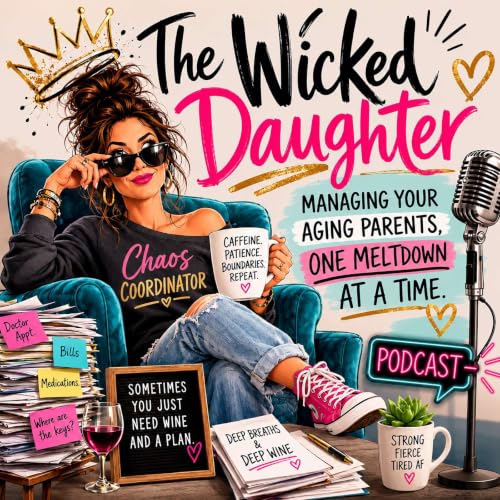 『The Wicked Daughter - Caring For Your Aging Parents, One Meltdown at a Time』のカバーアート