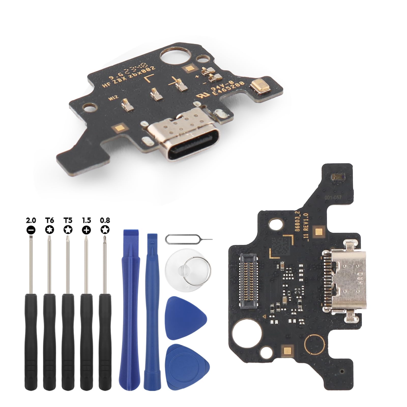RongZy USB Charging Port for Samsung Galaxy Tab A9 Plus Dock Connector Charger Board Flex Cable Assembly Replacement for Galaxy Tab A9 Plus 11.0" 2023 X210 with Tools