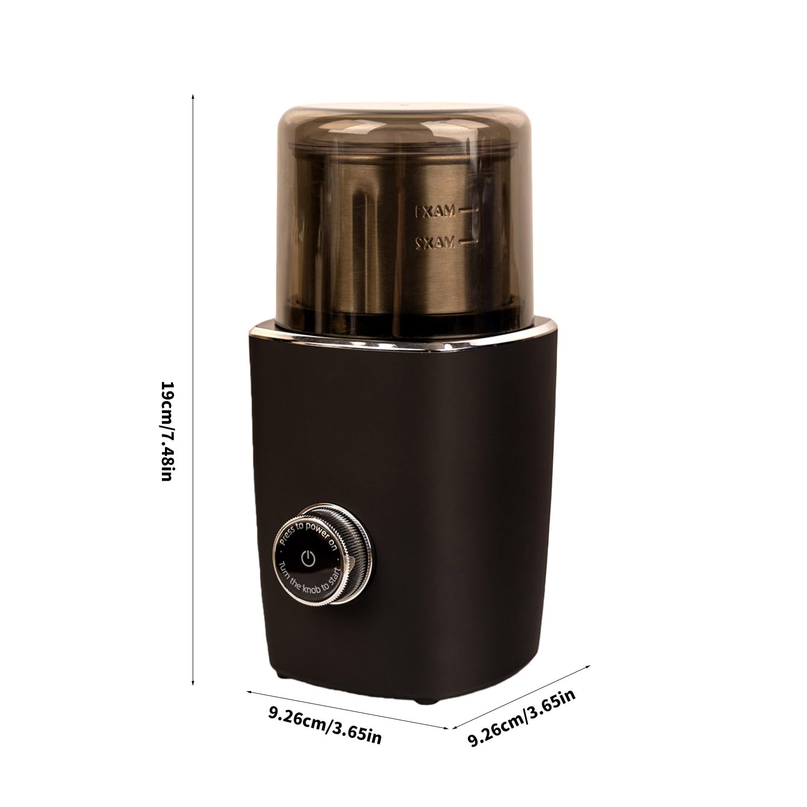 Molinillo de café Recargable, Motor silencioso de Acero Inoxidable 304, Molinillo eléctrico inalámbrico portátil para Frijoles, Especias, eléctrico para Uso en la Cocina