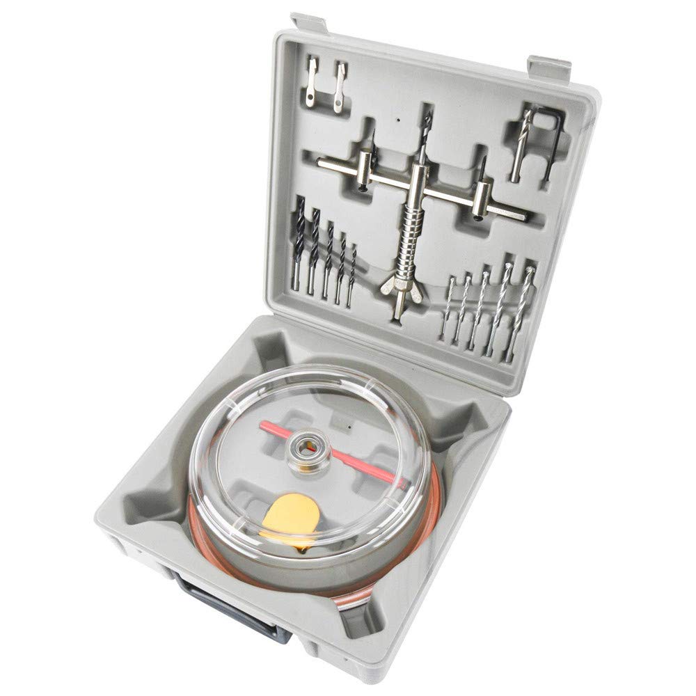 Buy INLOVEARTS TWIN BLADE Adjustable Hole Saw Cutter for Recessed