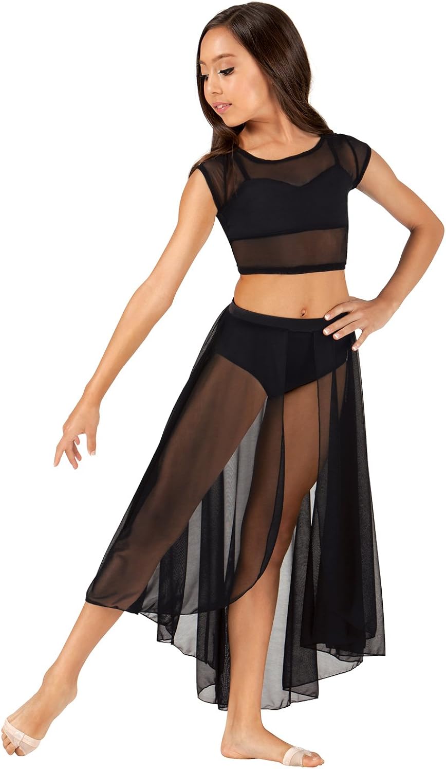 Body Wrappers Long Length Chiffon Skirt (BW1105) : Clothing, Shoes & Jewelry