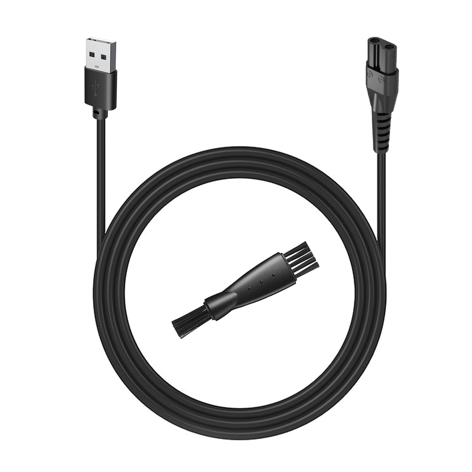 uijino Beard Trimmer for Men Compatible with OLOV Electric Trimmer Charger, OLOV Charger for OLOV 21 Piece All-in-One Mens Grooming Kit YP-7032, 3.3ft