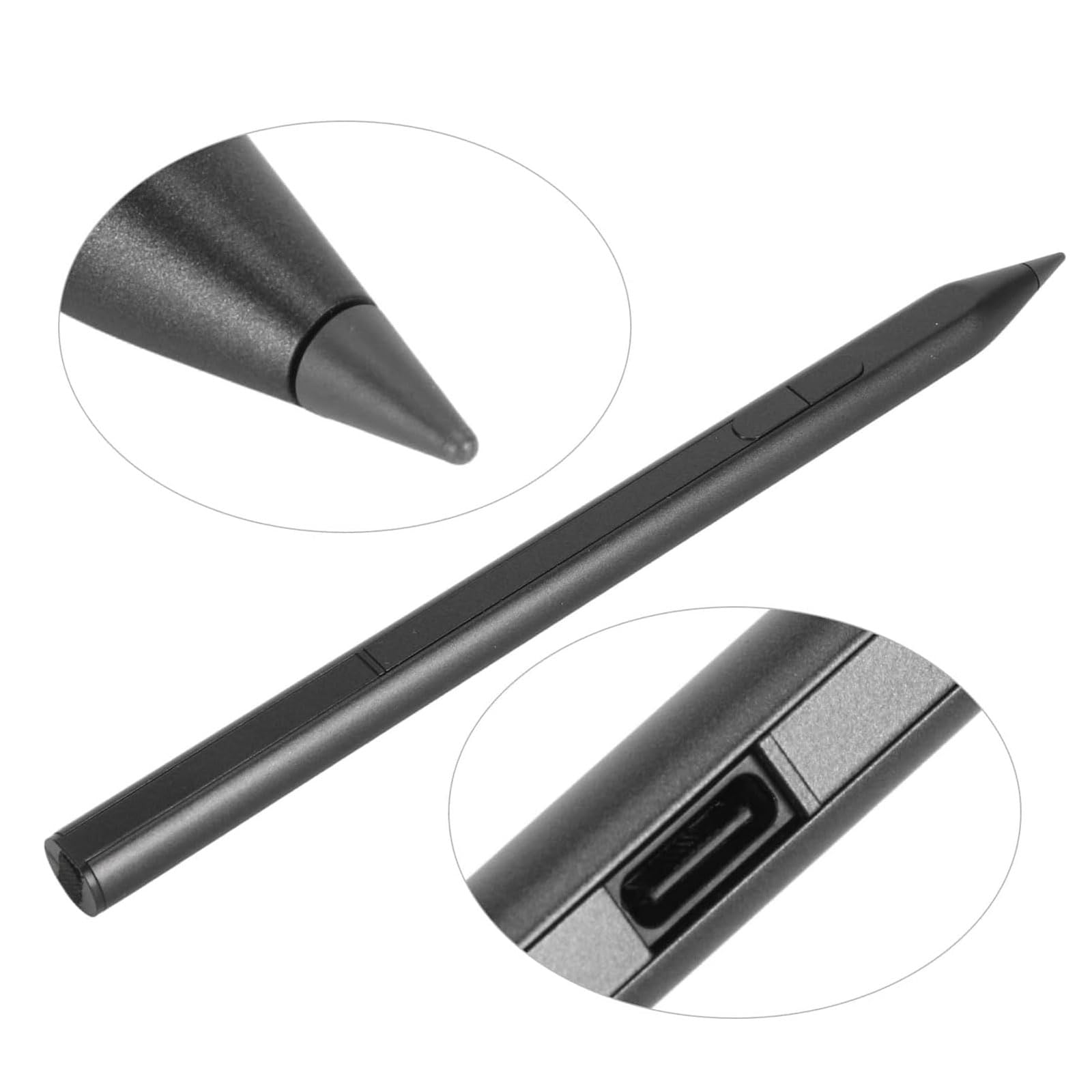Penna digitale attiva con impugnature ergonomiche e ampia compatibilità per dispositivi touchscreen, penna stilo ricaricabile