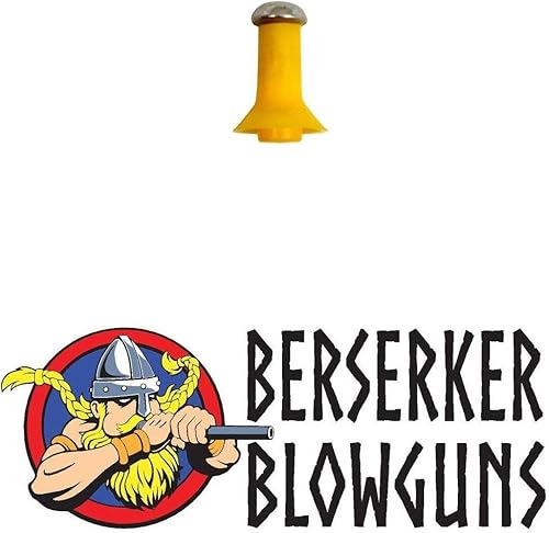 Berserker Blowguns - Pistola de dardos de 40 cal, con cabeza metálica