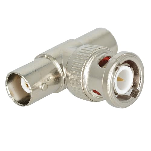 Steren Electron 200-155 Conector RF BNC T-Adaptador macho a hembra