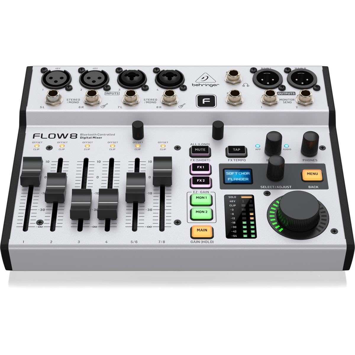 Amazon.com: Behringer FLOW 8 8-Input Digital USB Audio Mixer