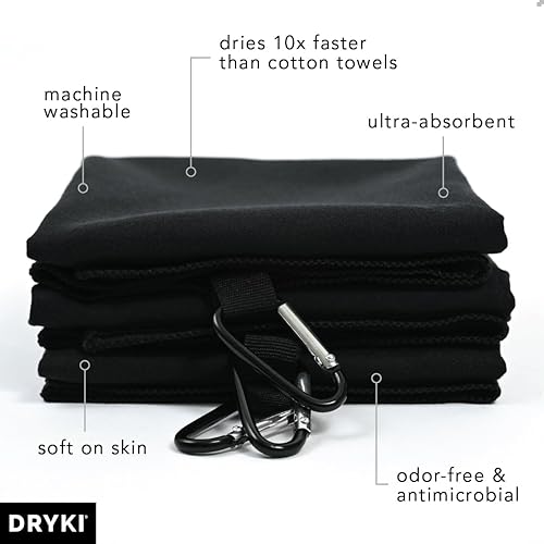 Miniatura 3 de DRYKI Pañuelos que absorben el sudor Los pañuelos deportivos originales de microfibra para absorber el sudor de las manos, la cara y el cuerpo