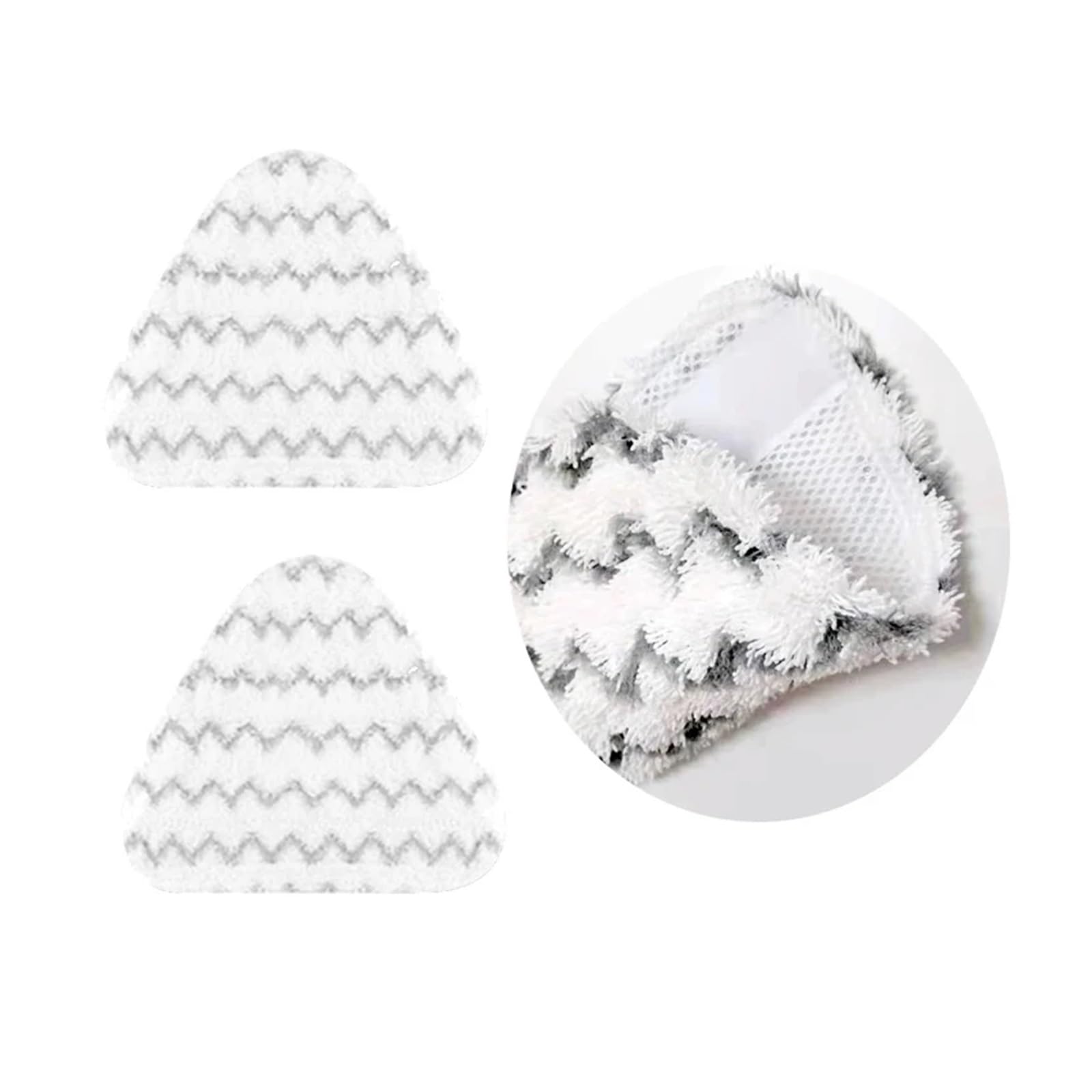 Mop parowy kompatybilny z odkurzaczem Midea Sc2 Cleaner 2 w 1 wymienne podkładki parowe z mikrofibry ściereczki do mopa czyszczenie podłóg w domu akcesoria do mopa(4 Pcs)
