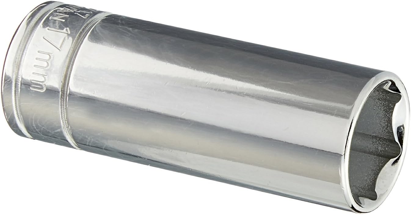 Williams 31717 3/8-Inch Drive Deep 6-Point Socket, 17mm