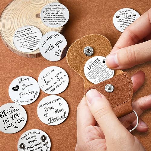 OUMILAN-Pocket-Hug-Token-Gifts-for-Men-Boyfriend-Girlfriend-Inspirational-Gift-for-Son-Daughter-Brother-with-Leather-Keychain