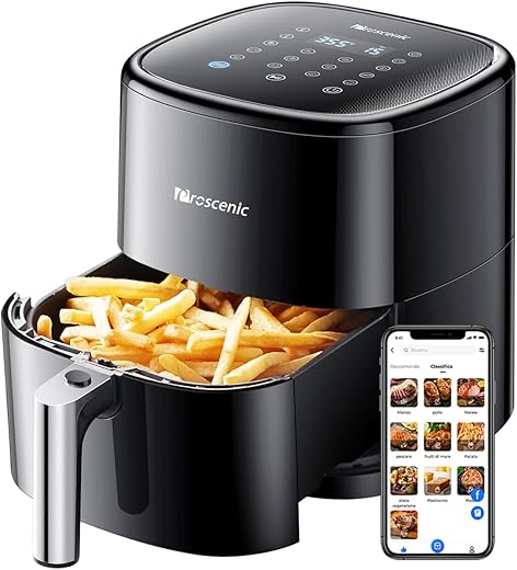 Proscenic T22 Friggitrice ad Aria, 5L Air Fryer Controllo con App &...