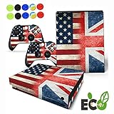 ✔【 Pegatina de alta calidad】 - Diseños exclusivos impresos en alta calidad sobre un material resistente (vinilo) hacen estos skins originales y únicos. Con un corte preciso para adaptarse a su Xbox One X.