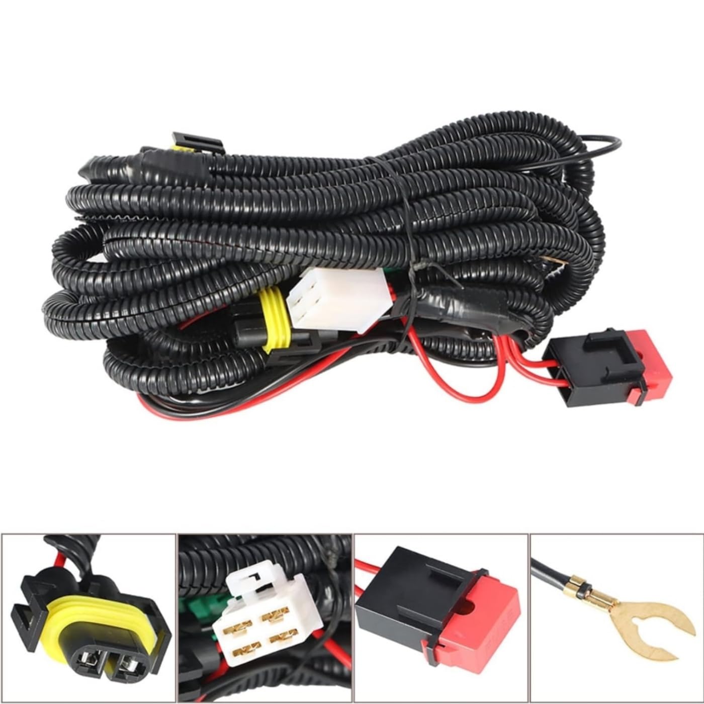 Luces Antiniebla Para Honda Accord 2008-2010 - Par Con Kits De Cableado, Reemplazo Directo
