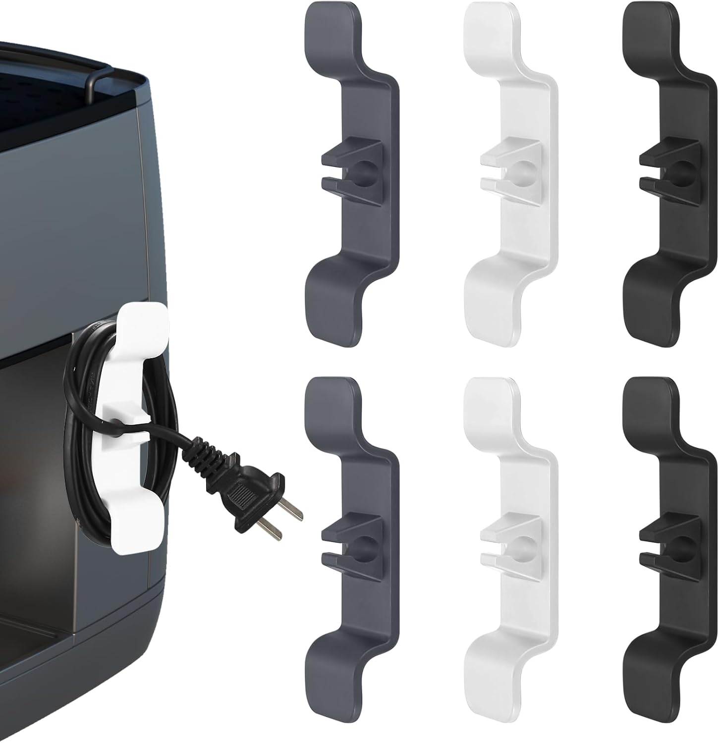 6 Pcs Cord Organizer for Appliances, Stickon Kitchen