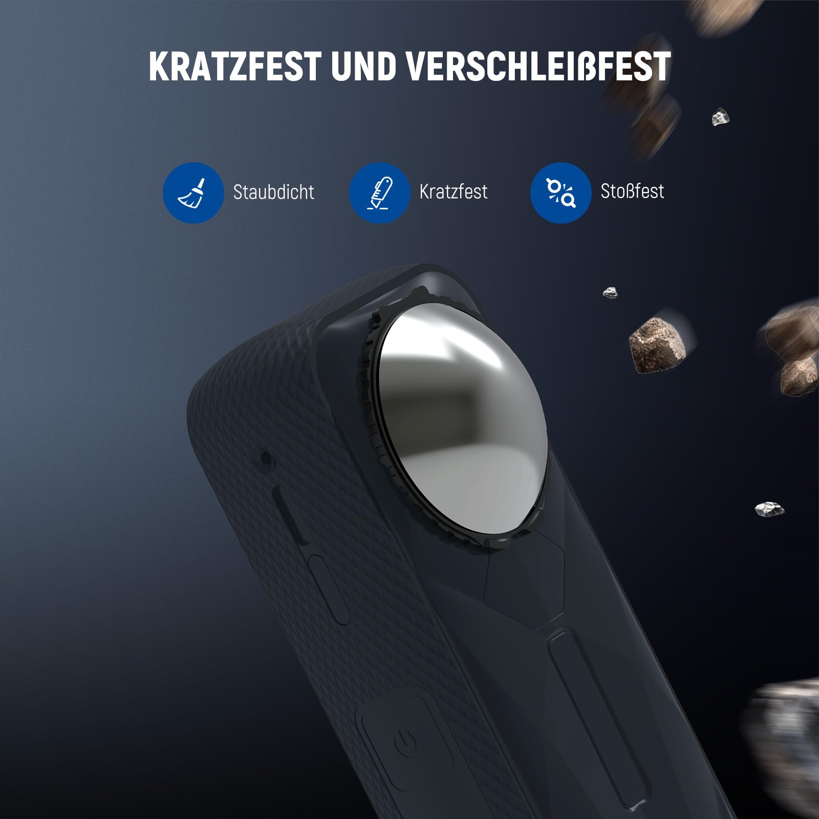 NEEWER ND Filter kompatibel mit Insta360 X5, ND64 Objektiv Filter Set, 6 Stop Lichtreduzierung, aufschraubbar, automatische Erkennung, Multicoated optisches Glas Graufilter Action Cam Zubehör 2er Pack