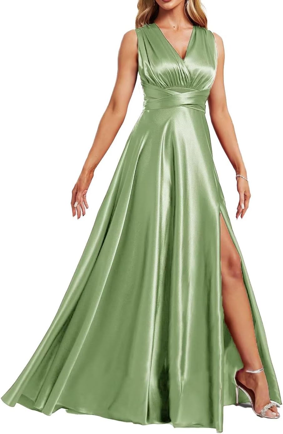 KDTM Satin Convertible Bridesmaid Dress Infinity Kuwait Ubuy
