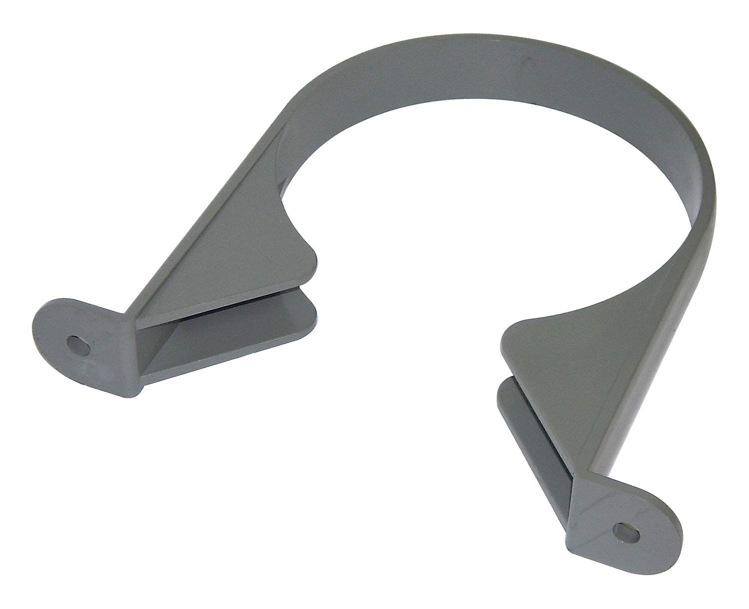 Floplast Grey Pack Of 2 X Sp82g 110Mm Pipe Clips