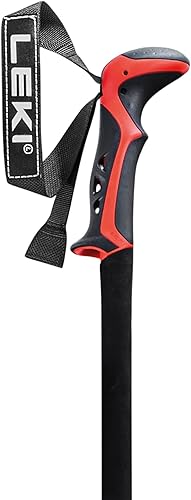 Miniatura 3 de LEKI Haute Route 2 - Bastones de esquí ligeros ajustables de aluminio para esquí de campo y snowboard