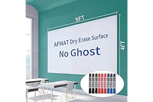 Whiteboard Wallpaper White Board Stickers 96 x 48 Inches