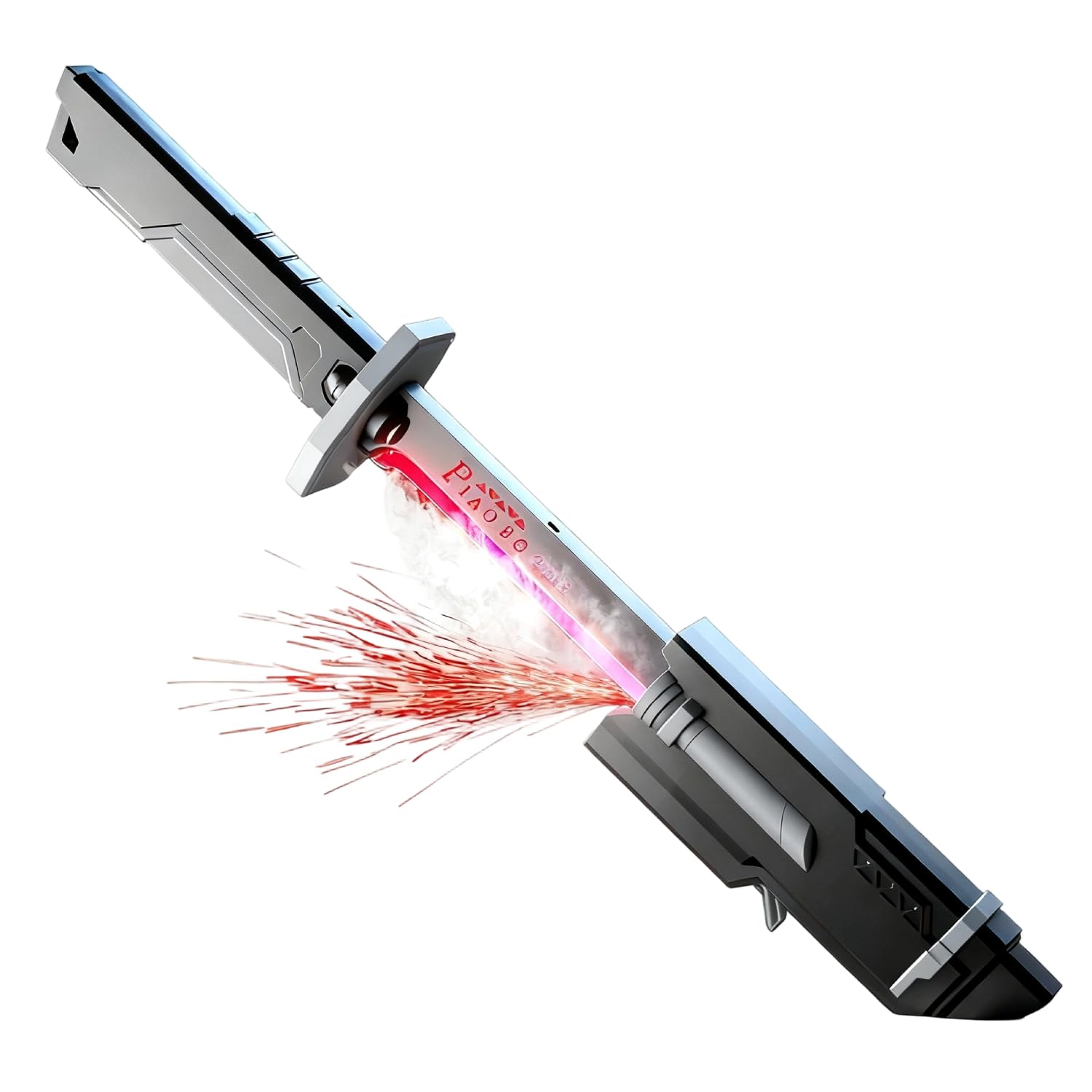 Amazon.com: Grey LED Katana Lightsaber Toy with Scabbard, Cosplay