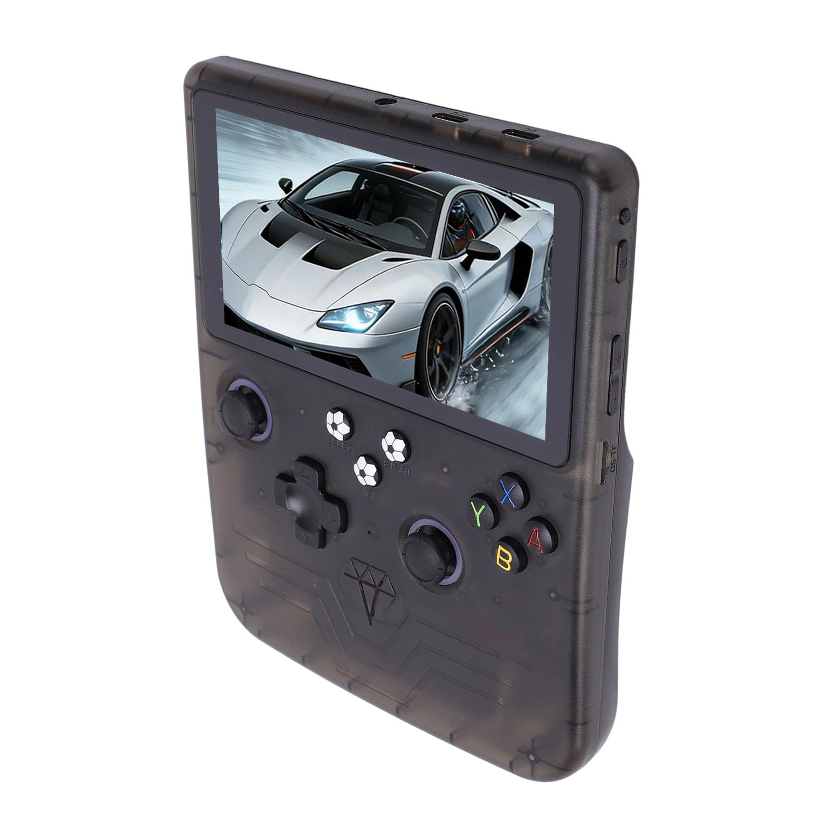 Ejoyous Console di Gioco Portatile con Schermo HD da 6 Pollici Console di Gioco Portatile retrò Scheda da 128 GB Batteria da 6000 MAh Doppi Joystick RGB per Pendolarismo in Viaggio e Appassionati di